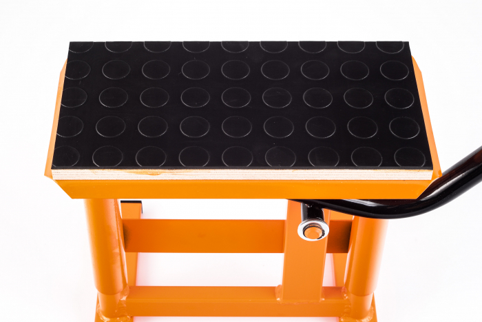 Stender Motocross/Enduro cu protectie guma, culoare portocaliu/negru [4]