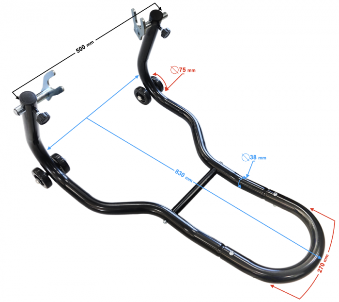 Stender spate motociclete, MMX [2]