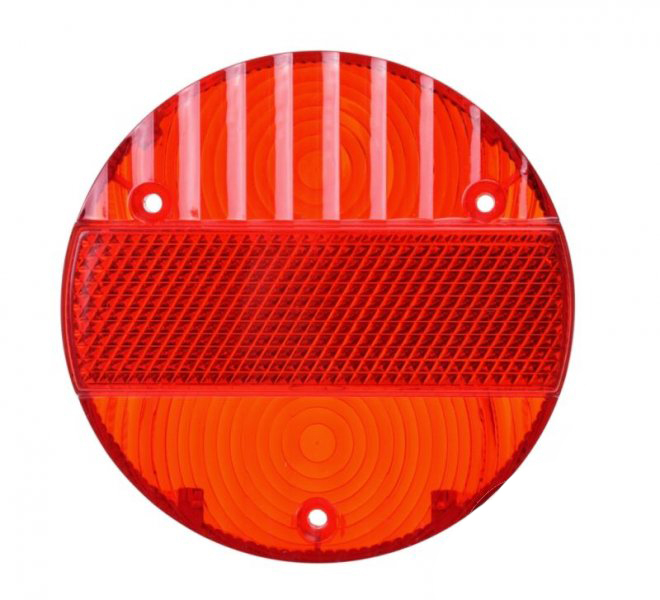 Sticla stop spate WMX ROUND MZ, culoare rosu [2]