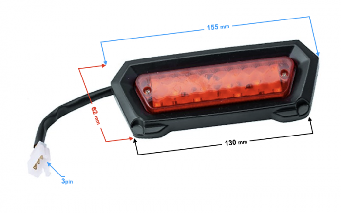 Stop spate LED atv/moto [3]
