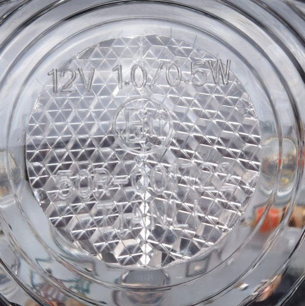 Stop spate motociclete,LED (12V 1/0,5W) suport pentru numar inmatriculare [4]