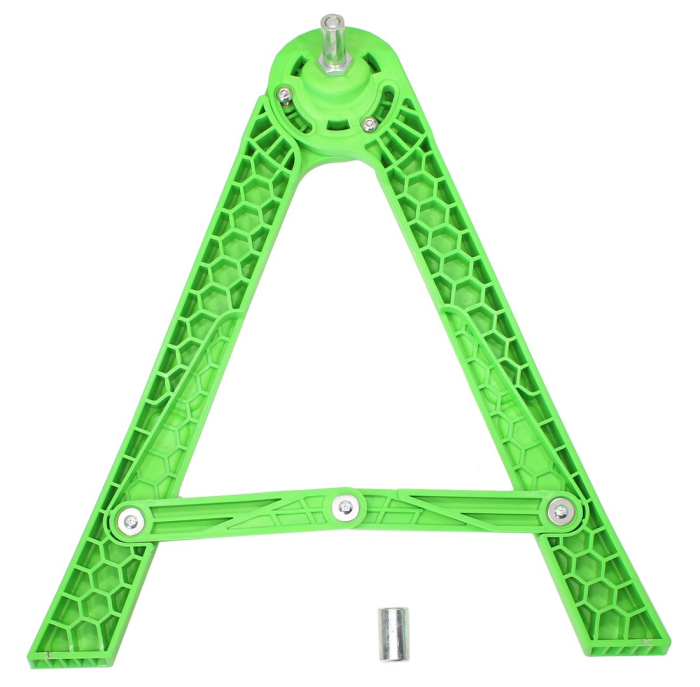 Suport cric lateral tip agrafa pentru cross-enduro, culoare verde [2]