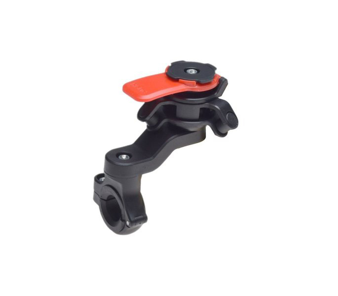 Suport Smartphone, prindere ghidon cu clema, culoare negru/rosu [2]