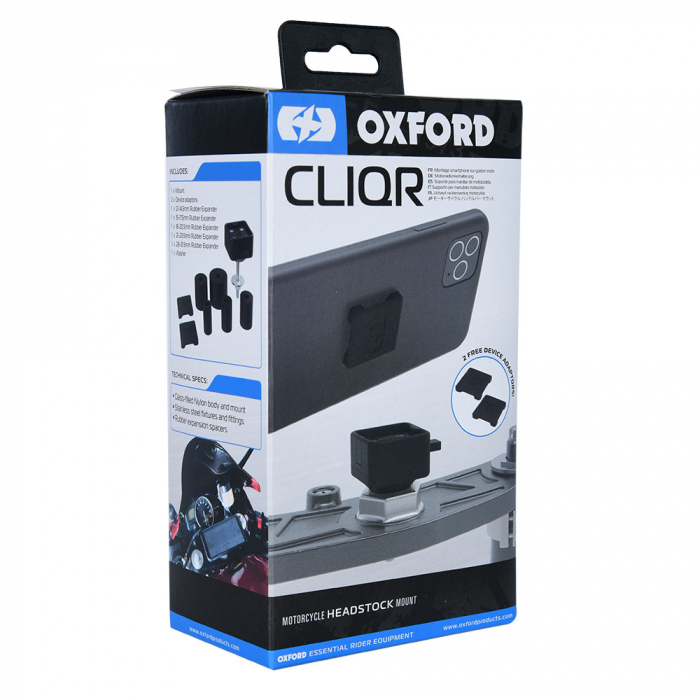 Suport telefon Oxford CLIQR, prindere in gaura jug [6]