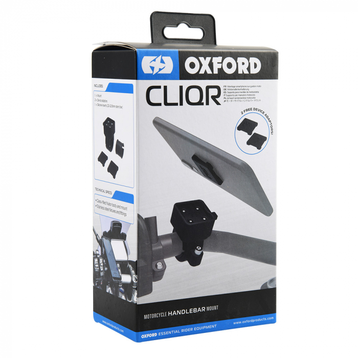 Suport telefon Oxford CLIQR, prindere pe ghidon d.22 [6]