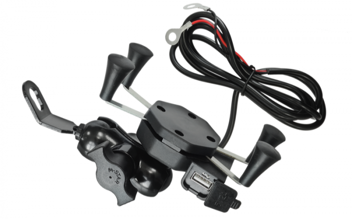 Suport telefon + priza USB, universal, MX [3]