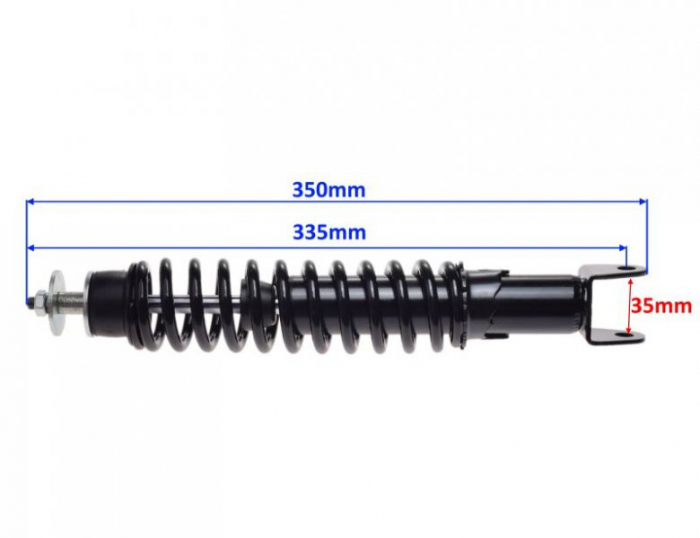Telescop spate Piaggio/Gilera scuter, lungime 350mm [2]
