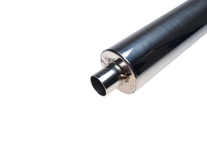 Toba de esapament, model minigun, culoare crom [2]