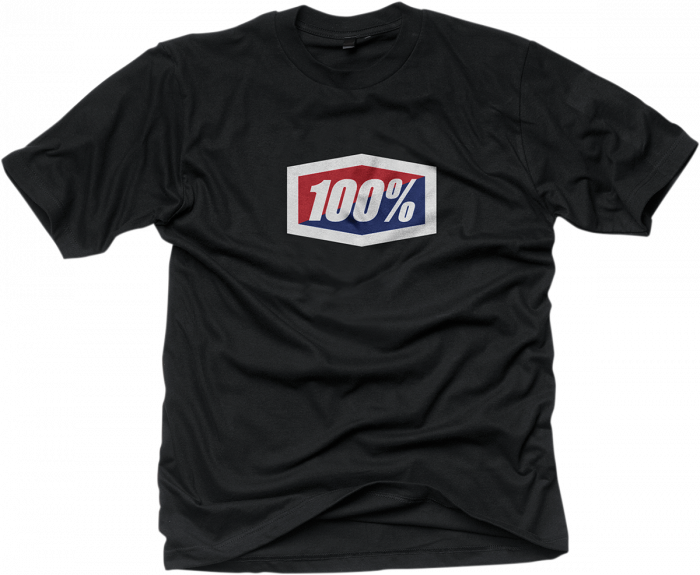 Tricou 100% Official Black marime L