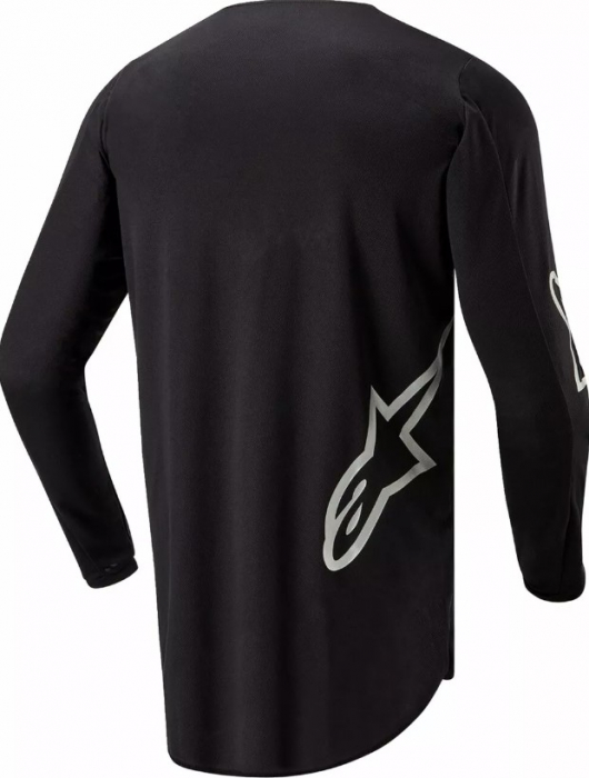 Tricou atv/cross Alpinestars Fluid, culoare negru/alb, marime XL [2]
