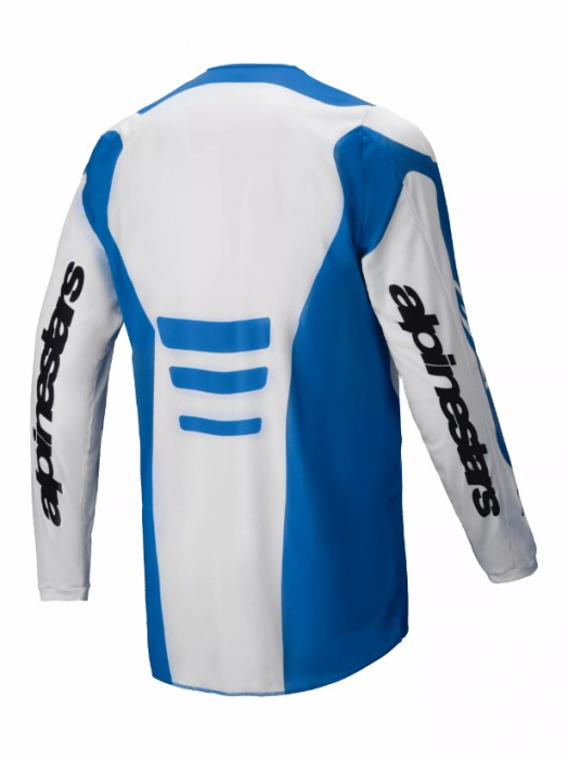 Tricou atv/cross Alpinestars Fluid Haul, culoare alb/albastru, marime XL [2]
