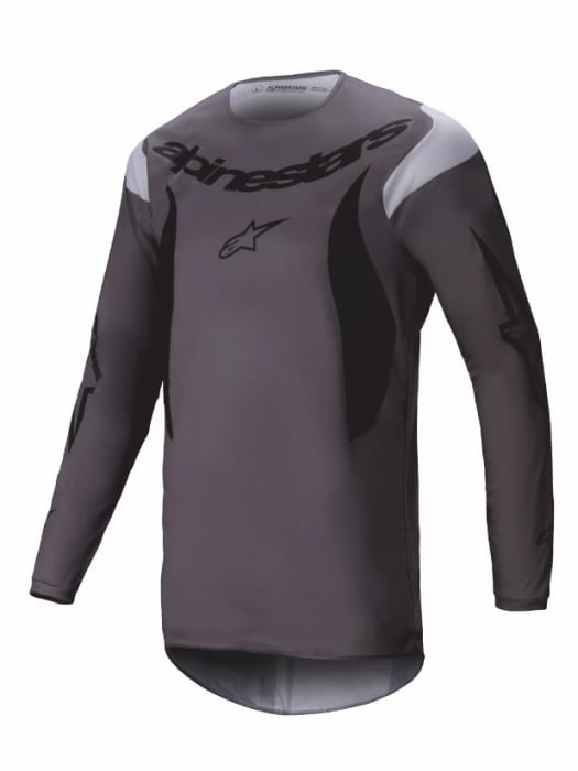 Tricou atv cross Alpinestars Fluid Haul, culoare gri negru, marime L