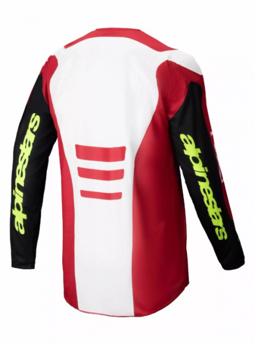 Tricou atv/cross Alpinestars Fluid Haul, culoare rosu/negru, marime M [2]
