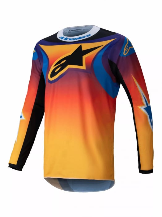 Tricou atv cross ALPINESTARS Fluid Wurx, culoare multicolor, marime L