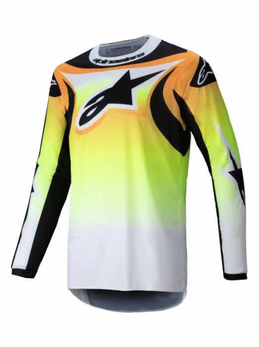 Tricou atv cross Alpinestars Fluid Wurx, culoare portocaliu galben, marime M