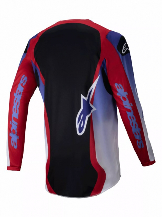 Tricou atv/cross Alpinestars Fluid Wurx, culoare violet/rosu, marime 2XL [2]