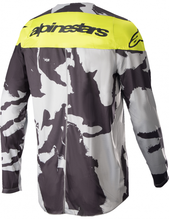 Tricou atv/cross ALPINESTARS Rac-Tact Camo, culoare galben/gri, marime M [2]