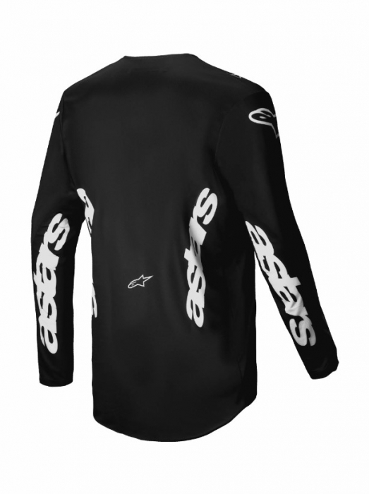 Tricou atv/cross Alpinestars Racer Graphite, culoare negru/alb, marime XL [2]