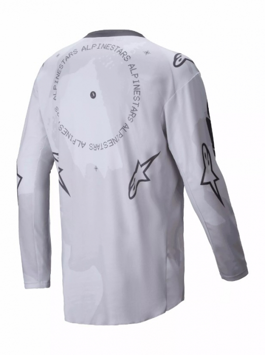 Tricou atv/cross Alpinestars Racer Hollow, culoare gri/maro, marime S [2]