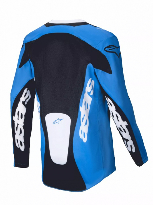 Tricou atv/cross Alpinestars Racer Veil, culoare albastru/negru, marime XL [2]