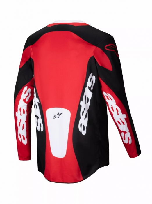 Tricou atv/cross Alpinestars Racer Veil, culoare negru/rosu, marime S [2]