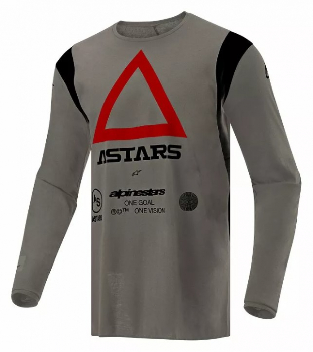 Tricou atv cross Alpinestars Techdura, culoare maro negru, marime L