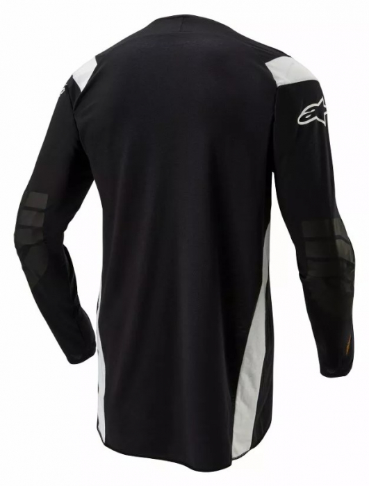 Tricou atv/cross Alpinestars Techdura, culoare negru/alb, marime S [2]