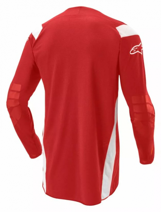 Tricou atv/cross Alpinestars Techdura, culoare rosu/alb, marime XL [2]