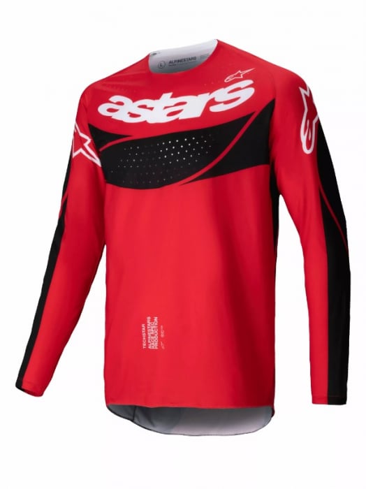 Tricou atv cross Alpinestars Techstar Dreem, culoare rosu negru, marime M