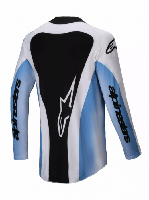 Tricou atv/cross Alpinestars Techstar Melt, culoare negru/albastru, marime M [2]