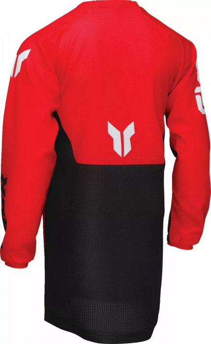 Tricou atv/cross copii Thor LaunchMode Forge, culoare rosu/negru, marime YXL [4]