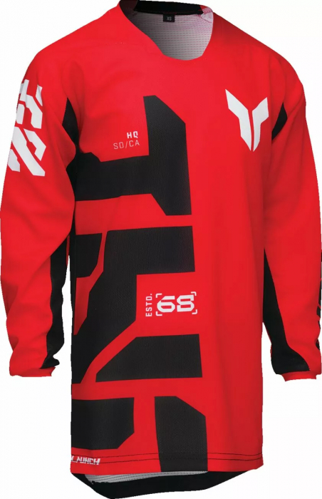 Tricou atv/cross copii Thor LaunchMode Forge, culoare rosu/negru, marime YXL [2]
