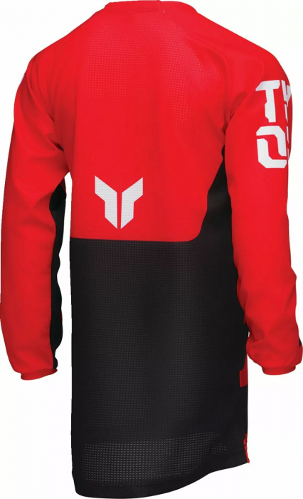 Tricou atv/cross copii Thor LaunchMode Forge, culoare rosu/negru, marime YXL [3]