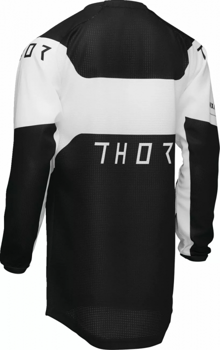 Tricou atv/cross copii Thor LaunchMode Storm, culoare negru/alb, marime YXL [4]