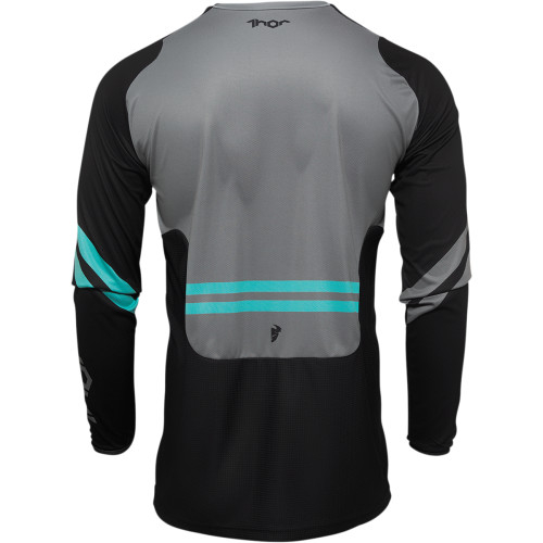 Tricou atv/cross copii Thor Pulse Cube, culoare negru/gri, marime YXL [2]