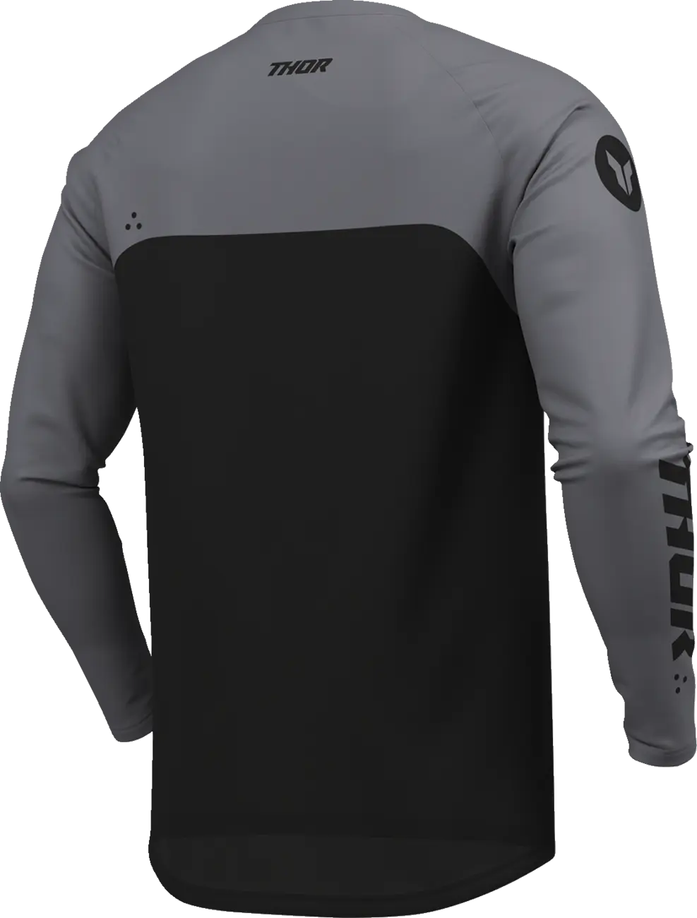 Tricou atv/cross copii Thor Ridemode Menace, culoare negru/gri, marime 2YXS [4]