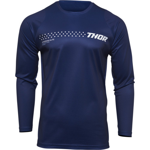 Tricou atv cross copii Thor Sector Minimal, culoare bleumarin, marime XS