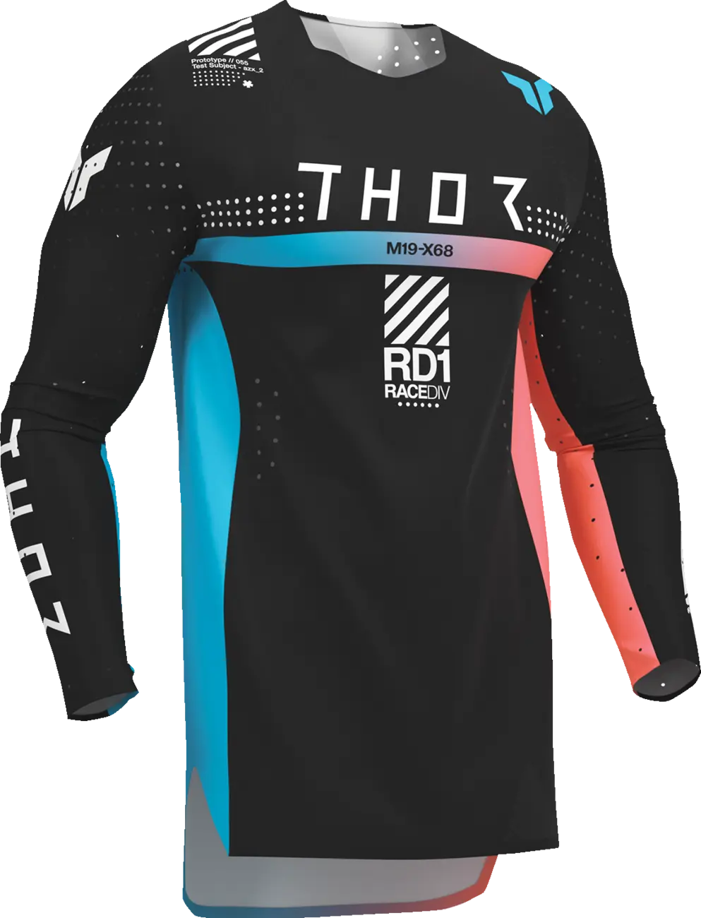 Tricou atv/cross copii Thor Sportmode Synth, culoare negru, marime YXL [3]