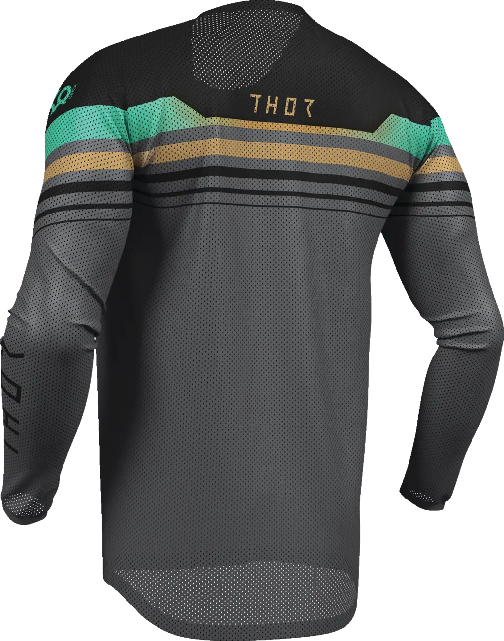 Tricou atv/cross Thor Launchmode Air Raptor, culoare gri/negru, marime 3XL [2]