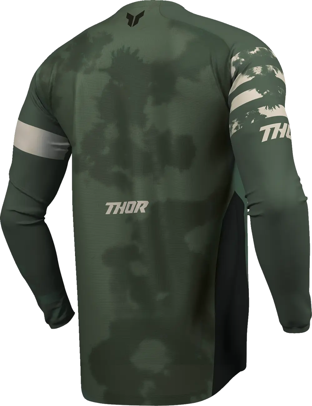 Tricou atv/cross Thor Launchmode Bleach, culoare verde army, marime M [4]