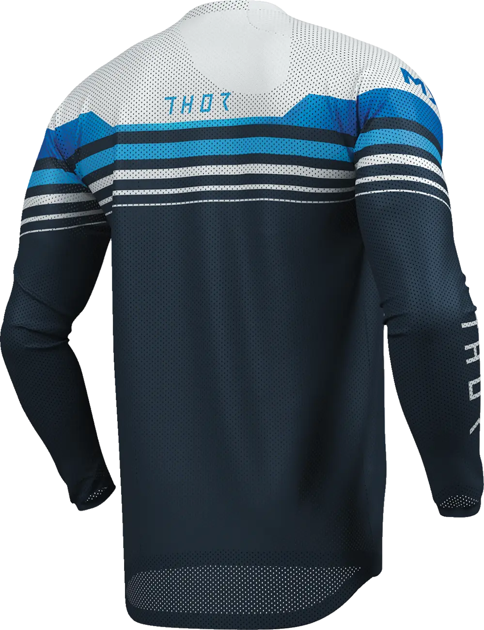 Tricou atv/cross Thor Launchmode Air Raptor, culoare albastru/alb, marime 3XL [4]