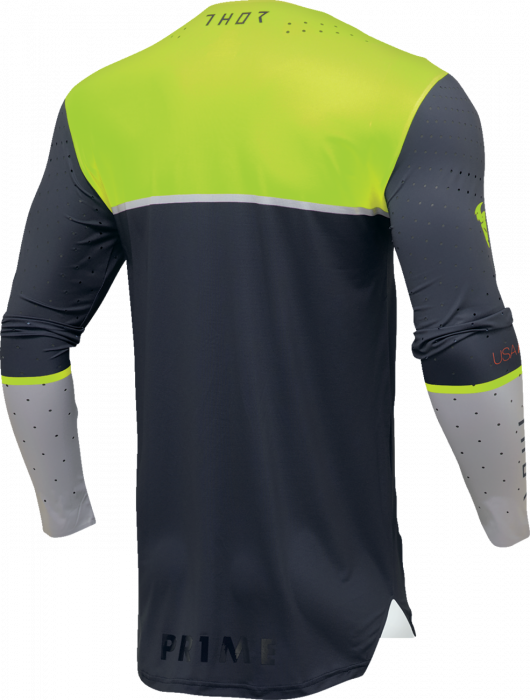 Tricou atv/cross Thor Prime Ace, culoare bleumarin/gri, marime 2XL [2]