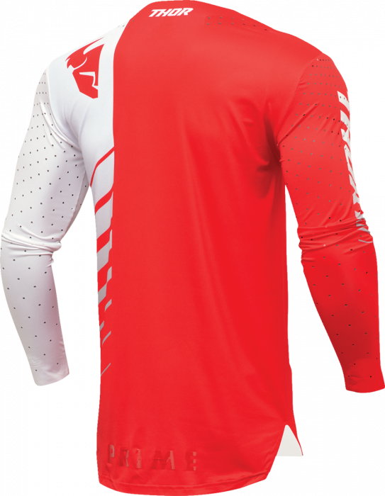Tricou atv/cross Thor Prime Analog, culoare rosu/alb, marime M [2]