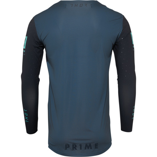 Tricou atv/cross Thor Prime Hero, culoare negru/bleumarin, marime M [2]