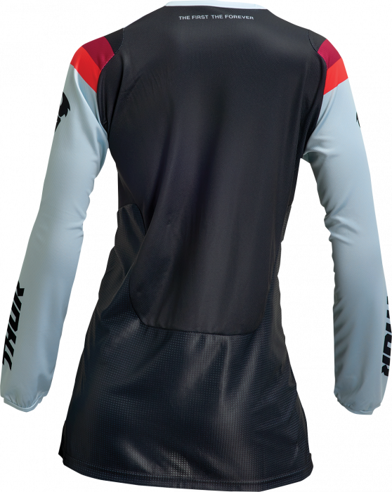Tricou dama atv/cross Thor Pulse REV, culoare negru/alb menta, marime S [2]
