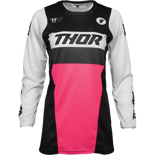 Tricou dame Thor Pulse Racer, multicolor, marime L