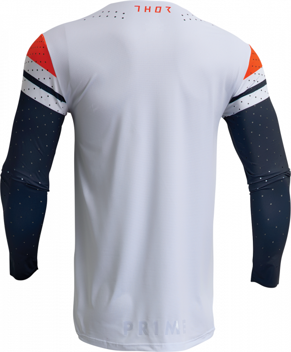 Tricou motocross/enduro Thor Prime Rival, culoare bleumarin/alb, marime M [2]