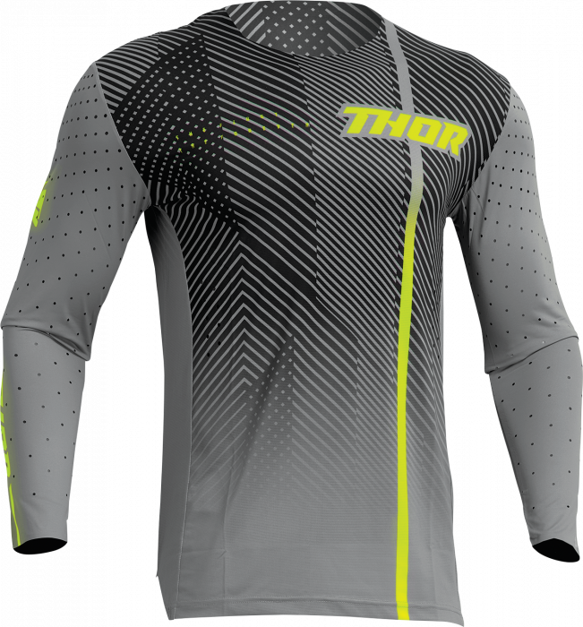 Tricou motocross enduro Thor Prime Tech, culoare gri negru, marime XL