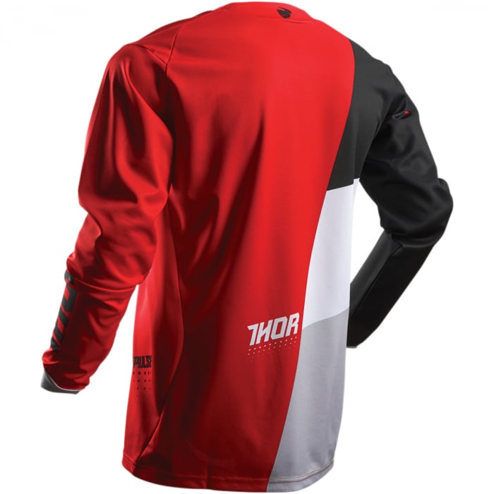 Tricou motocross Thor S7 Plus AKV rosu negru, M