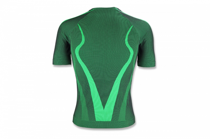 Tricou termic Ufo Plast Camo, cu maneca scurta, verde, L/XL [2]